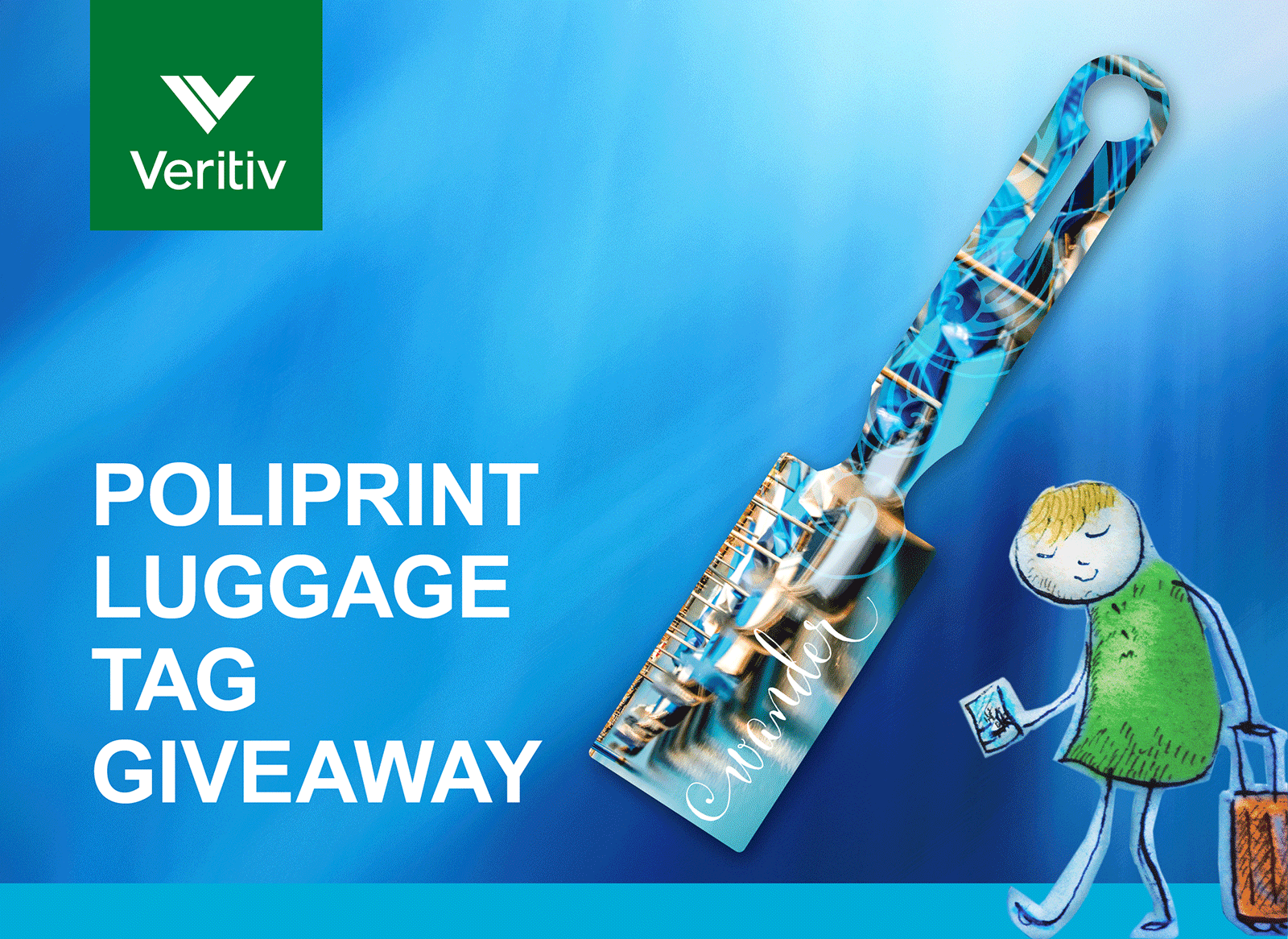 PoliPrint Luggage Tag Giveaway